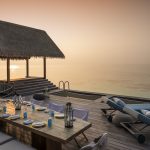 Four Seasons Voavah Private Island Sunset Decking