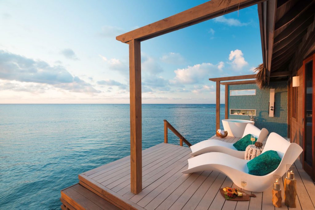 Sandals Royal Caribbean Over-the-Water Bungalow Decking