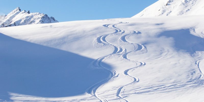 Generic Ski Photo Fresh Tracks