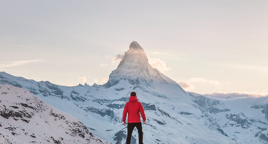 The iconic Matterhorn in Zermatt