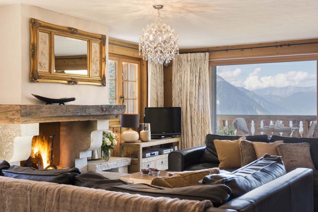 Verbier Chalet Max Banner Photo Living Room