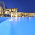 Villa Viviana Pool At Night