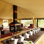 Serengeti Bushtops Camp Communal Fireplace